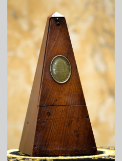 Wooden metronome